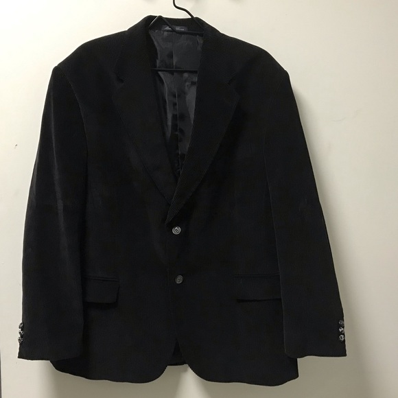New England Collection Other - Handsome Black Corduroy Blazer!